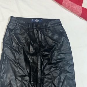 Hollister Leather Pants